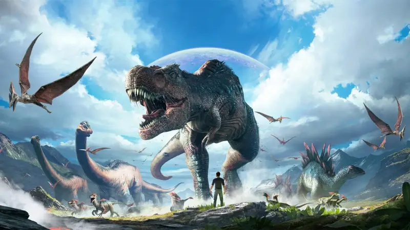 ARK: Survival Evolved game server hosting foreground