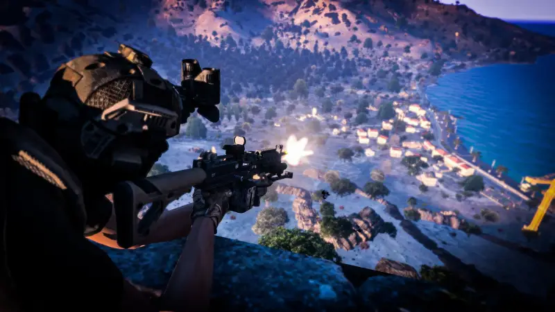 ARMA 3 game server hosting foreground