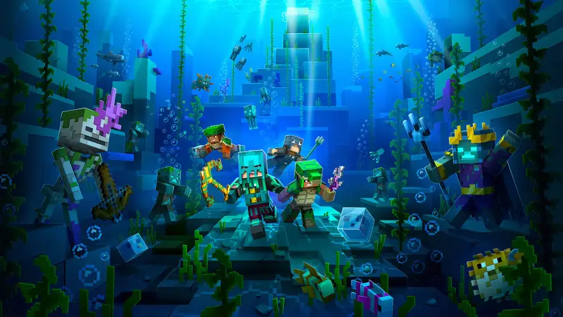 Minecraft game server hosting background