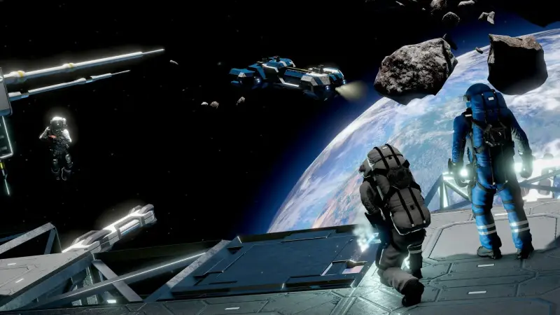 Space Engineers game server hosting background