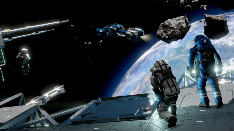 Space Engineers game server hosting background