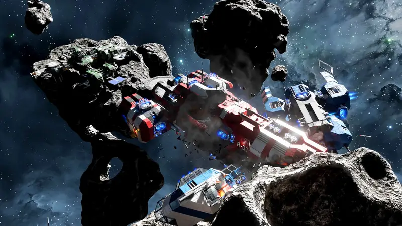 Space Engineers 2 game server hosting background